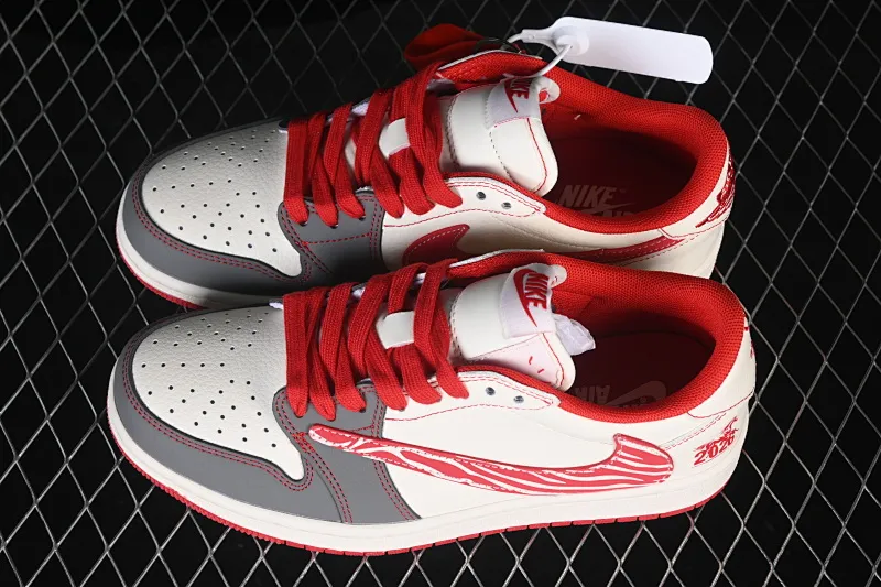 All categories Air Jordan Jordan series basketball shoes Air Jordan 1 Low High-end customized low-top sneakers Air Jordan 1 Low AJ1 Joe 1 Year of the Horse limited edition Zebra tide pattern High-end customized low-top retro basketball shoes DX5688-004